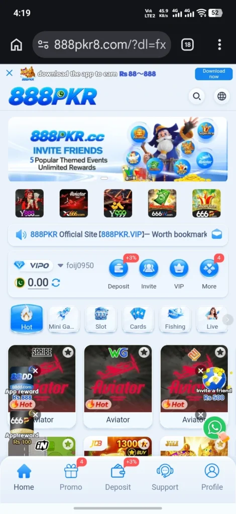 888PKR game APK download