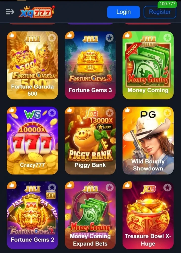 Xq777 Game home image