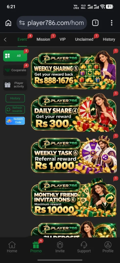 Player786 Game Pakistan