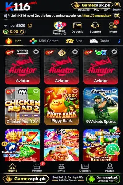 K116 Game home image